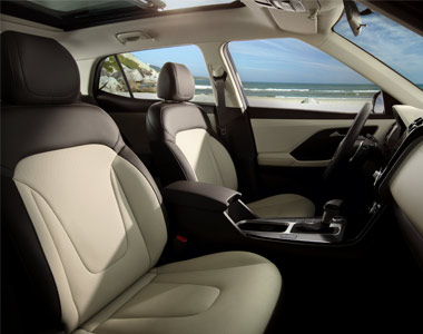 Novo interior com acabamento premium