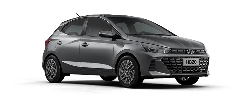 HB20 Motor Kappa 1.0 Transmissão Manual Limited 2026/2027 Cinza Silk