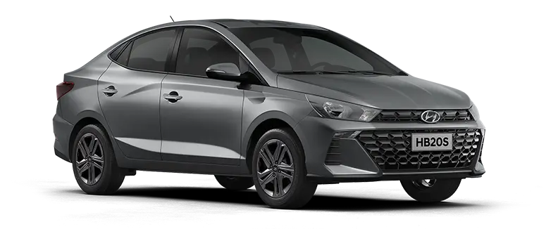HB20S Motor Kappa 1.0 TGDI Transmissão Automática Limited 2026/2027 Cinza Silk