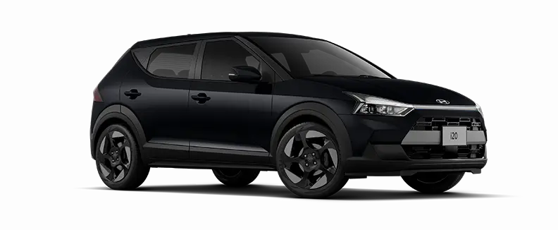 Novo Hyundai i20 Motor Kappa 1.0 TGDI Transmissão Automática Ultimate 2026/2027 Preto Onix
