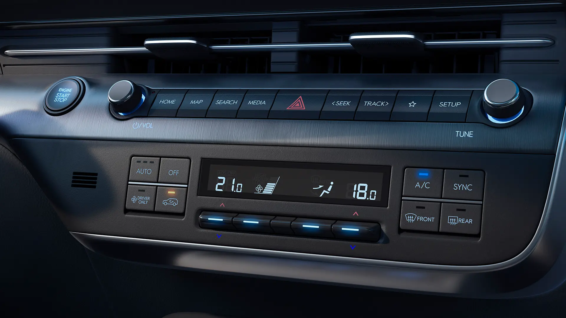 Ar-condicionado digital dual zone