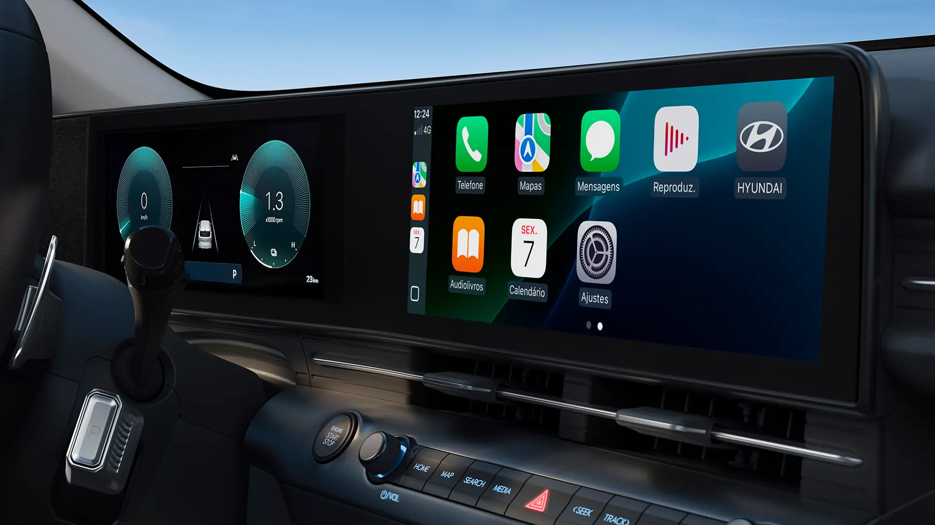Display panorâmico