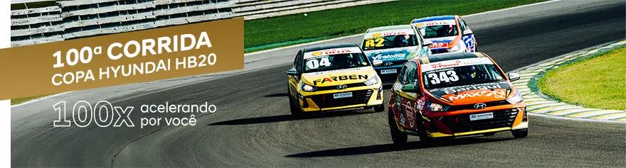 100a corrida da Copa Hyundai HB20