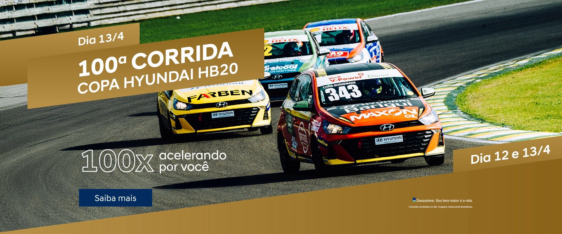 100ª Corrida Copa Hyundai HB20 