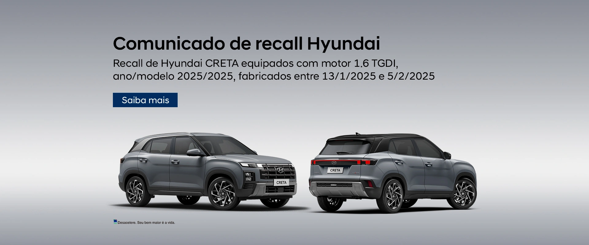Recall CRETA 1.6 2025