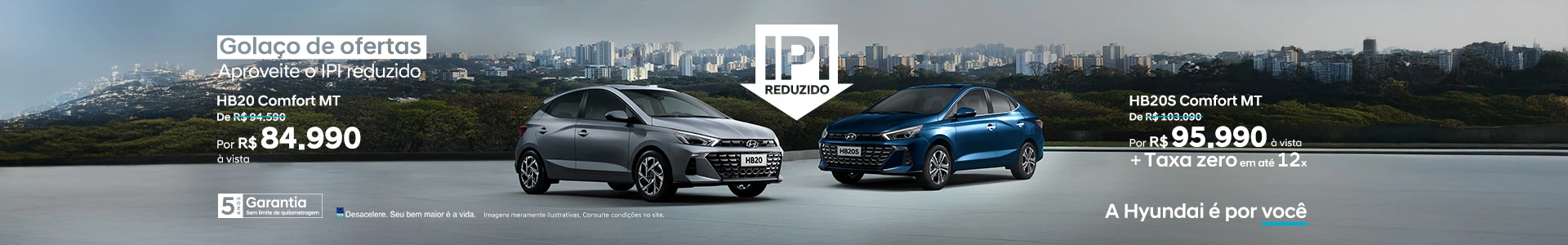 Hyundai Ofertas Linha HB20