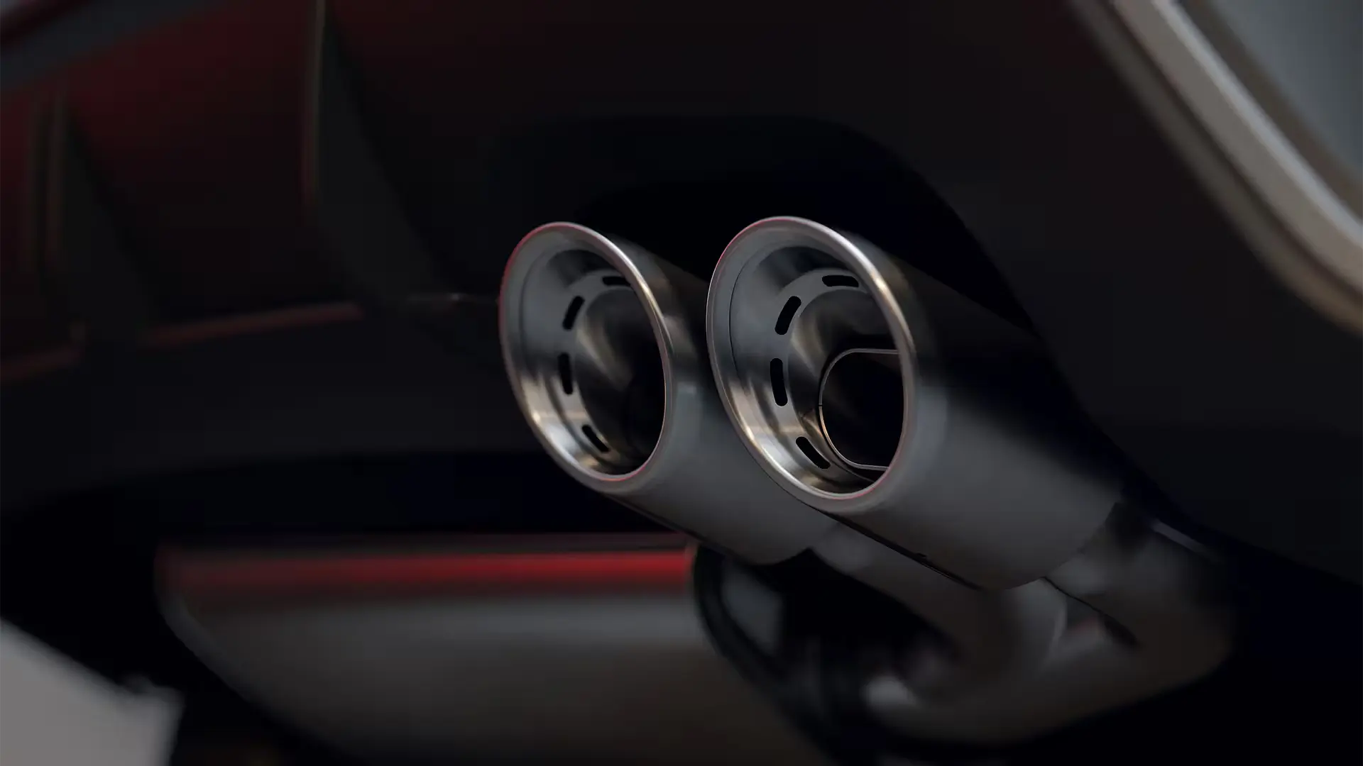 Ponteira de escapamento duplo do Novo Hyundai CRETA N Line.