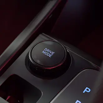 Chave seletora do Drive Mode no Novo Hyundai CRETA N Line.