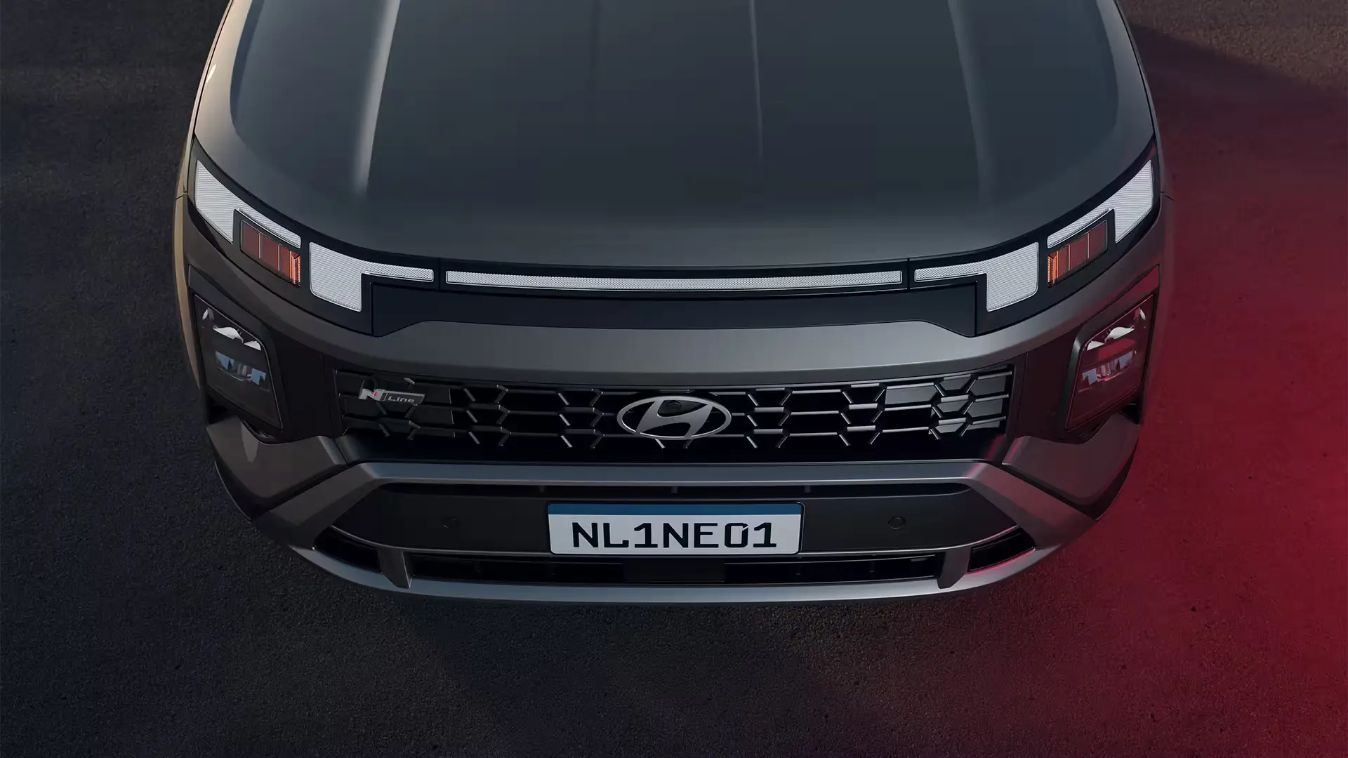 Frente atualizada do Novo Hyundai CRETA N Line.