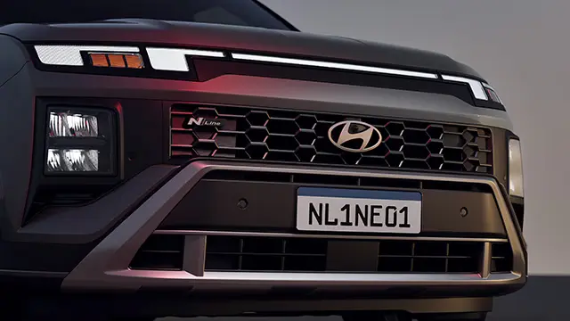 Frente do Novo Hyundai CRETA N Line.