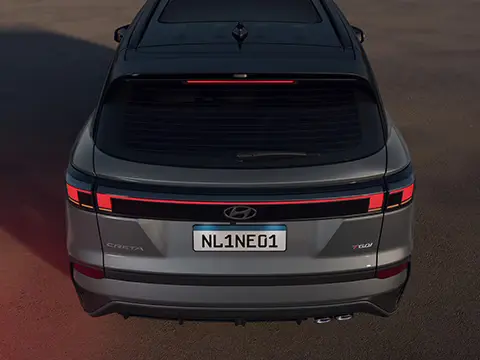 Traseira do Novo Hyundai CRETA N Line.