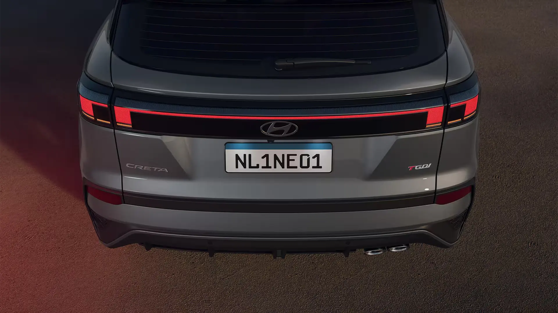 Traseira do Novo Hyundai CRETA N Line.