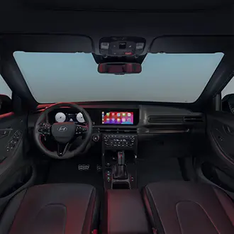 Acabamento Interno do Novo Hyundai CRETA N Line.
