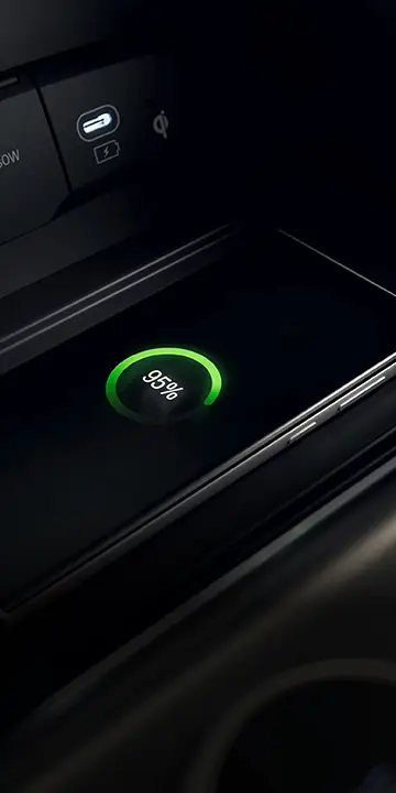 Carregador sem fio para smartphones do Novo Hyundai CRETA N Line.