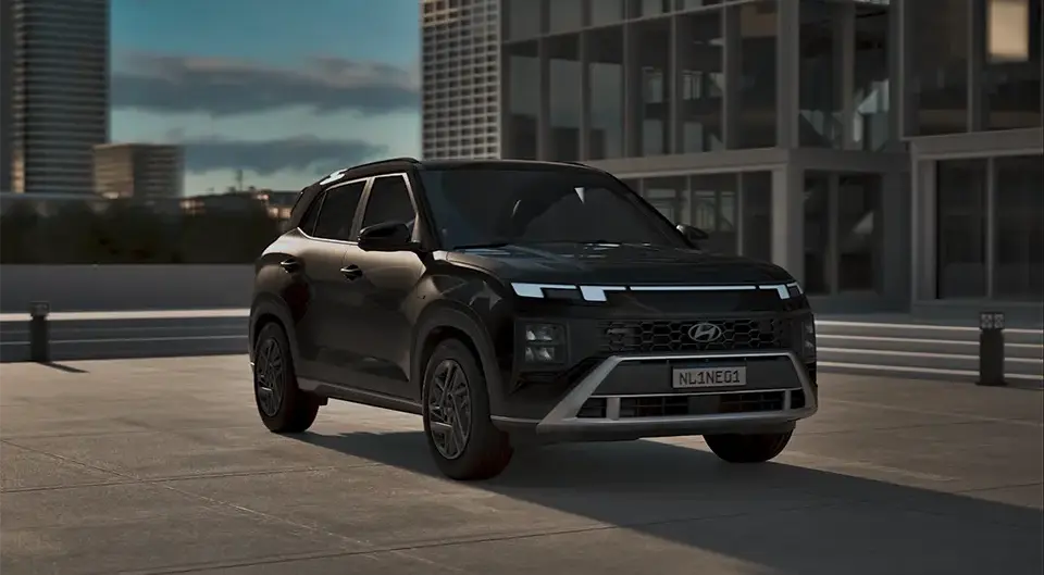 Novo CRETA N Line Preto Onix Ambiente diurno