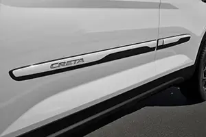 Friso lateral premium Novo Hyundai CRETA.