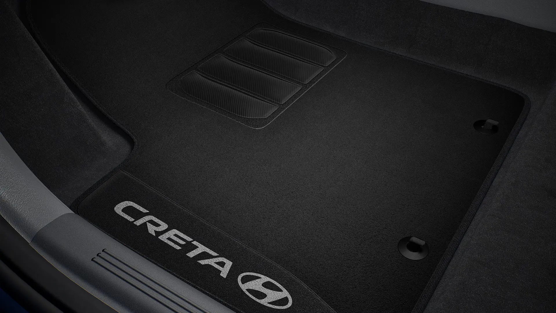 Tapete de carpete Novo Hyundai CRETA.