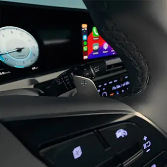Chave seletora do Drive Mode no Novo Hyundai CRETA.