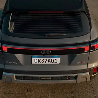 Traseira do Novo Hyundai CRETA.