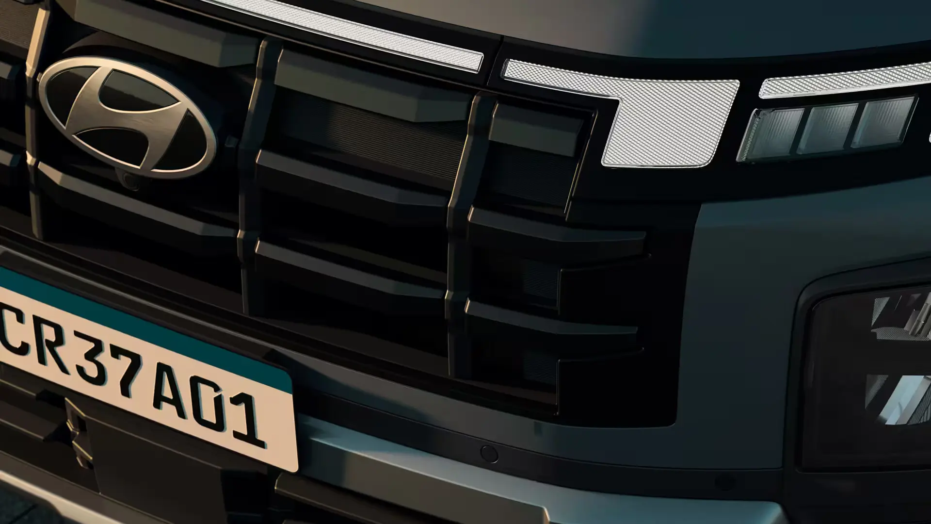 Lanternas redesenhadas do Novo Hyundai CRETA.