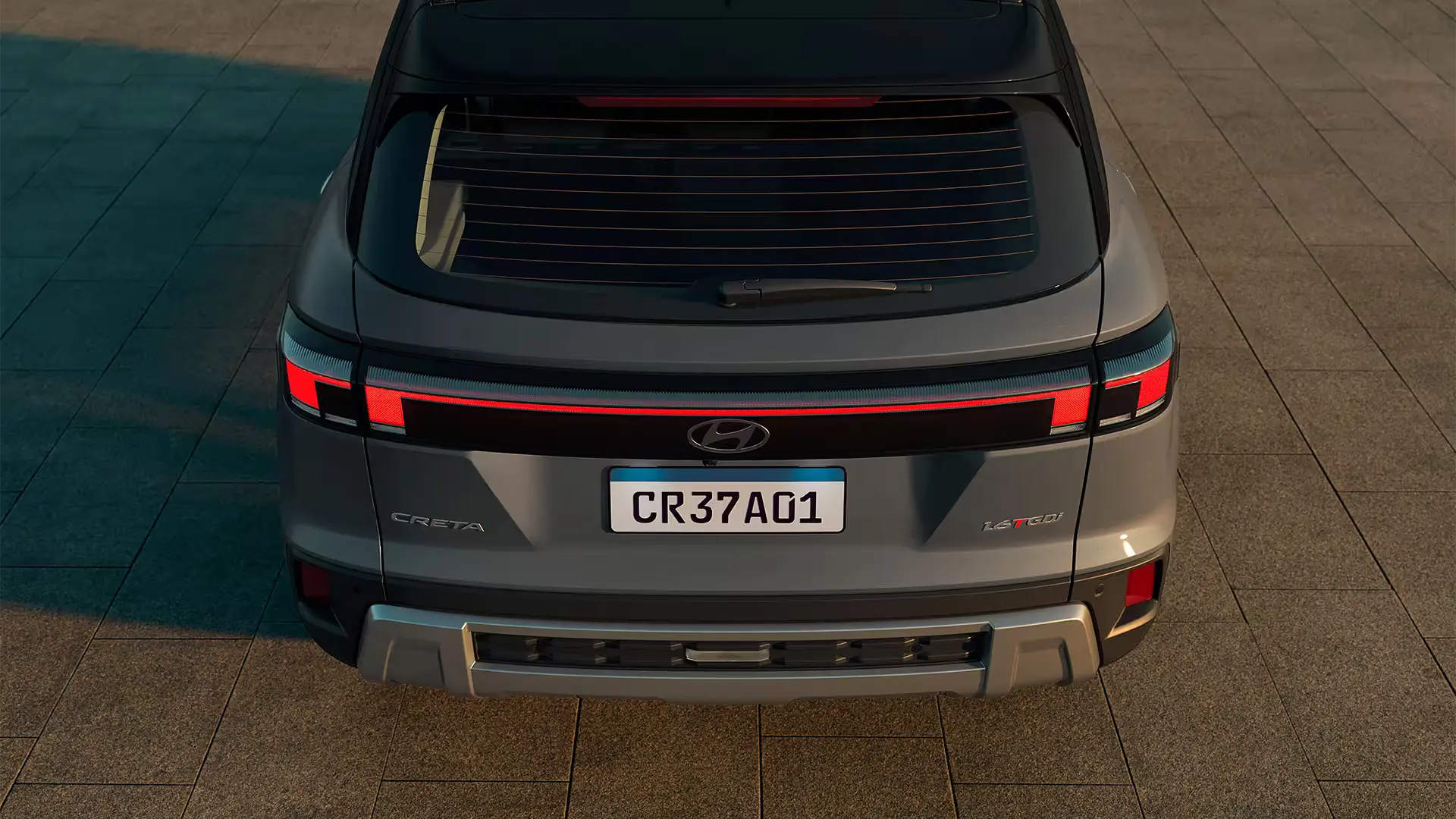 Traseira do Novo Hyundai CRETA.