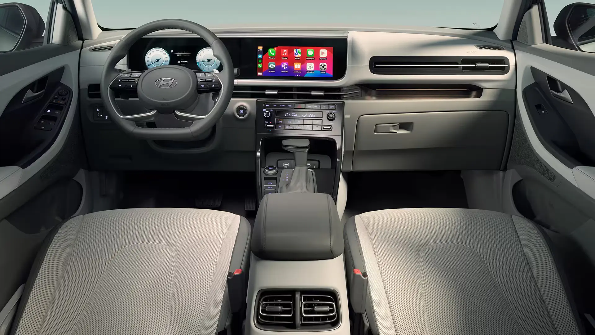 Acabamento Interno do Novo Hyundai CRETA.