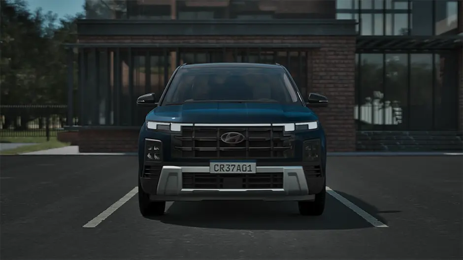 Novo CRETA Azul Sapphire Ambiente diurno