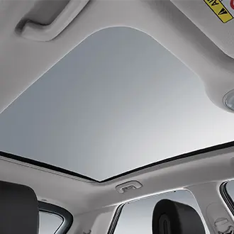 Teto solar panorâmico
