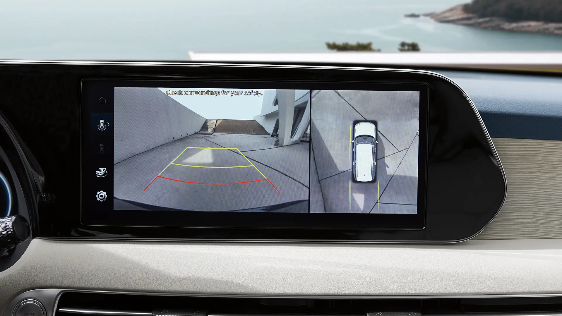 Smart Câmera 360º (SVM) e Aviso de Distância para Estacionamento (PDW)