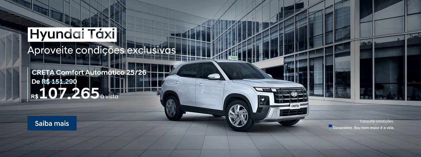Hyundai Táxi Vendas diretas